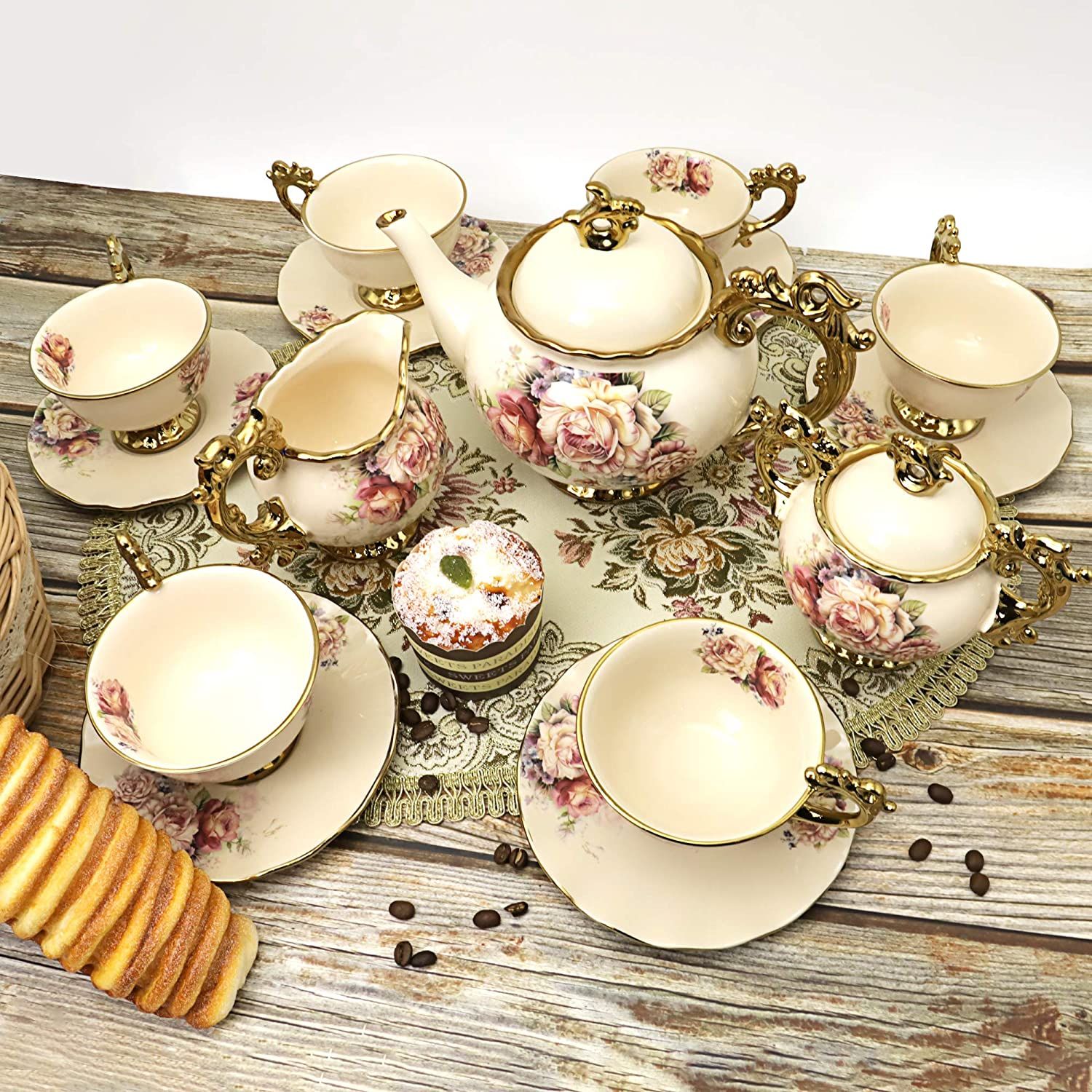 Juego de tazas de té