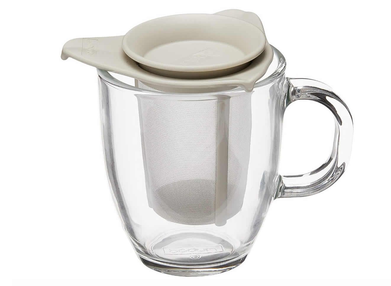 Tetera individual con taza o sin taza
