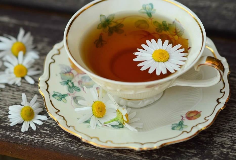 Juego de te de porcelana
