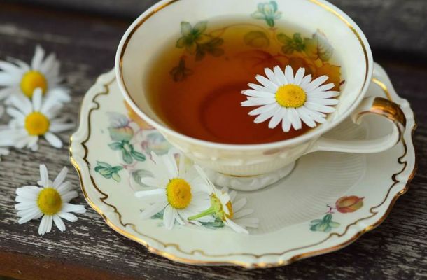 Juego de te de porcelana